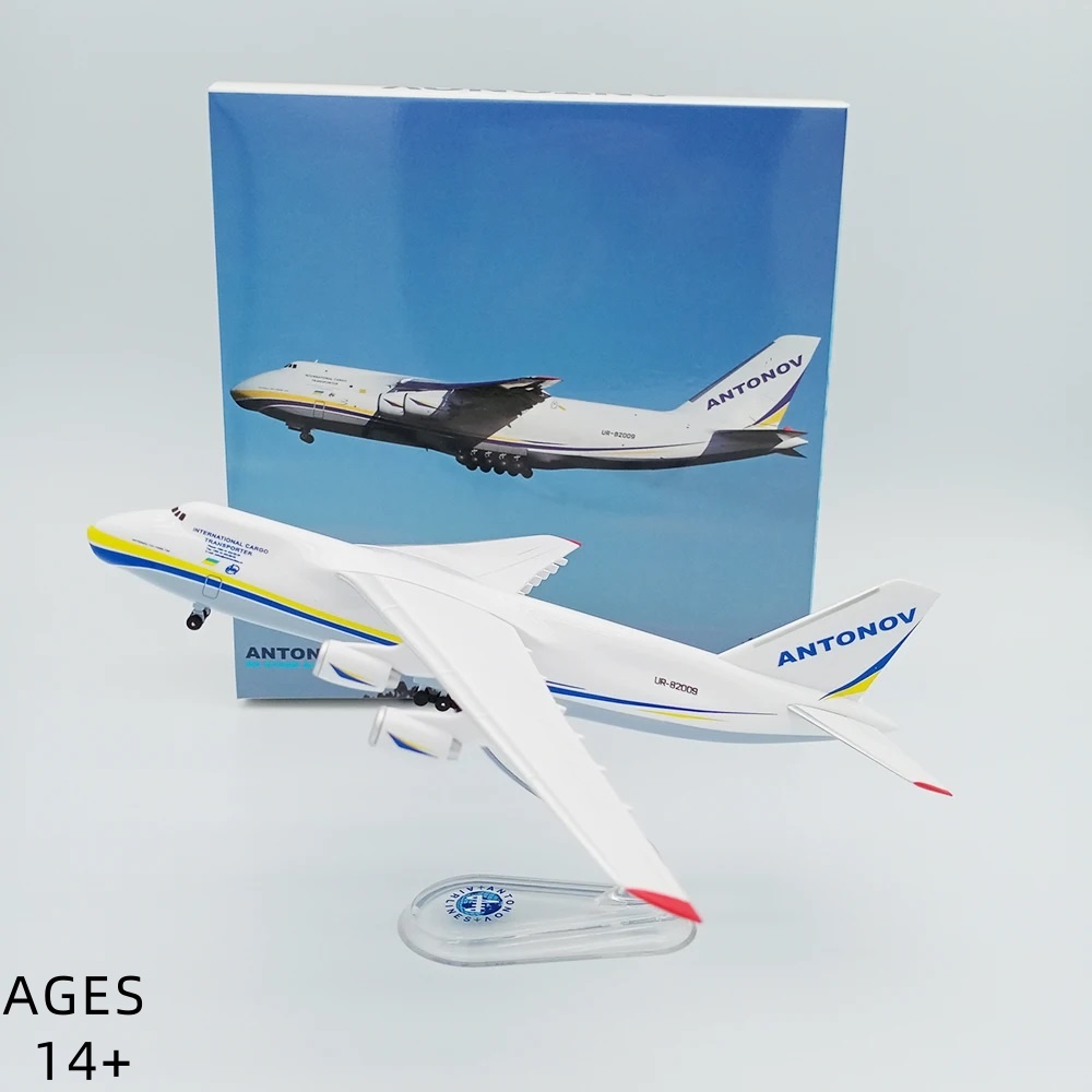Model Airplane Plastic - Avión de transporte Antonov An-124, escala