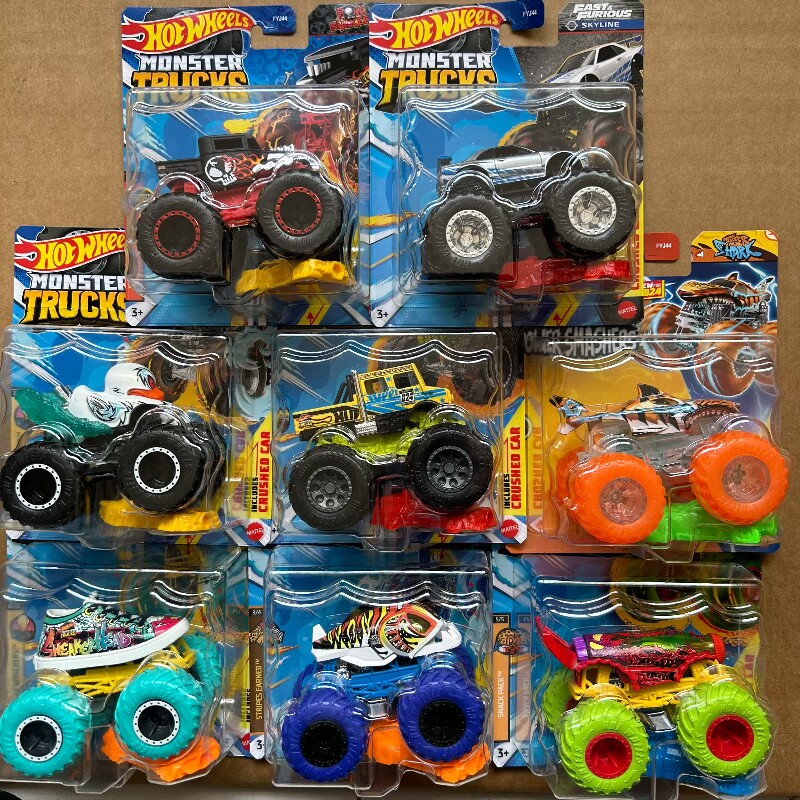 Hot Wheels Car Monster Trucks - 2026hot Hot Wheels Monster Trucks Bone