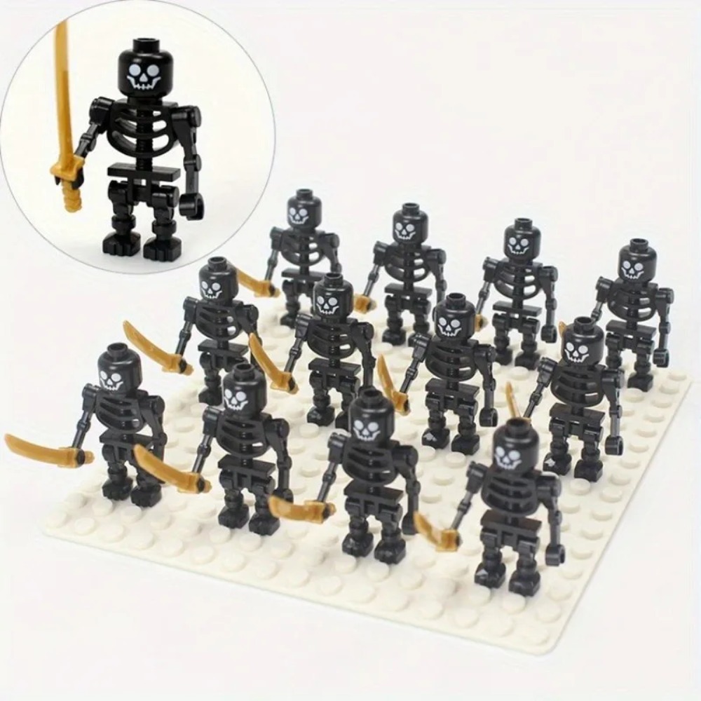 Soldados de esqueleto, bloques - Building Block Mini reseña y precio