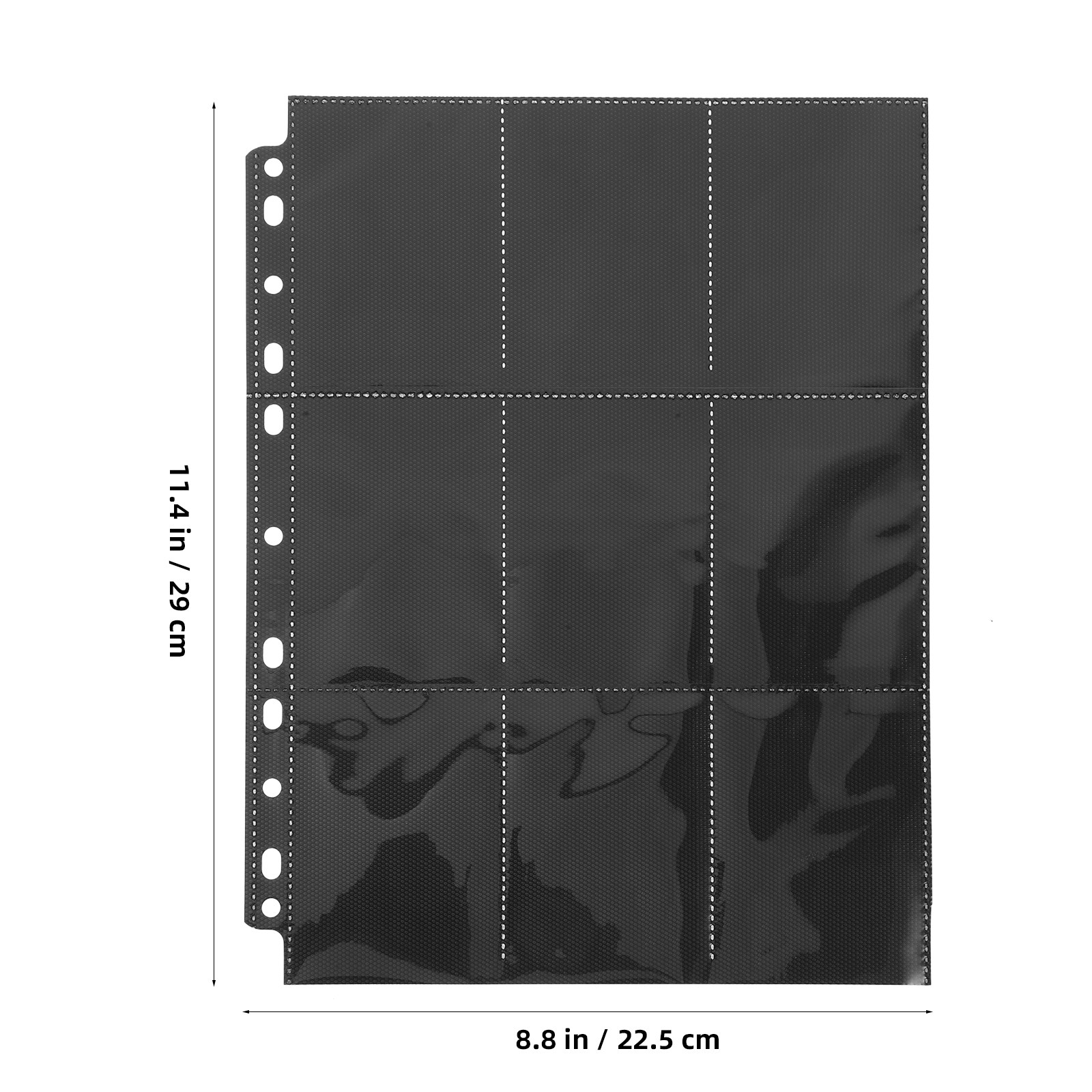 10 Hojas de Fundas Transparent - Trading Card Binder reseña y precio