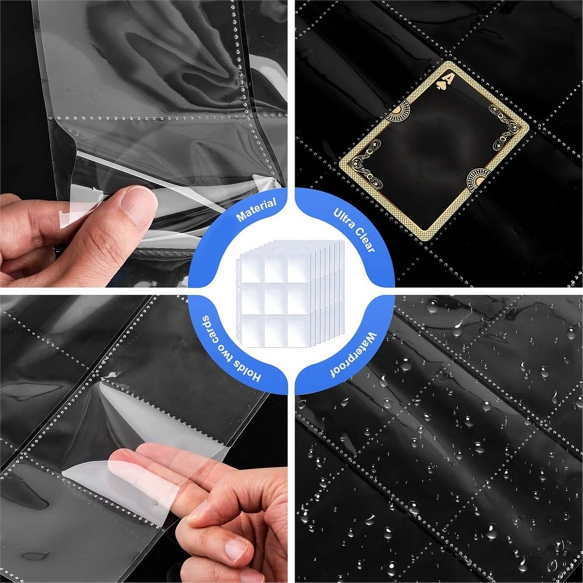 PHONE&GEAR Paquete de 120 Fund - Trading Card Binder reseña y precio