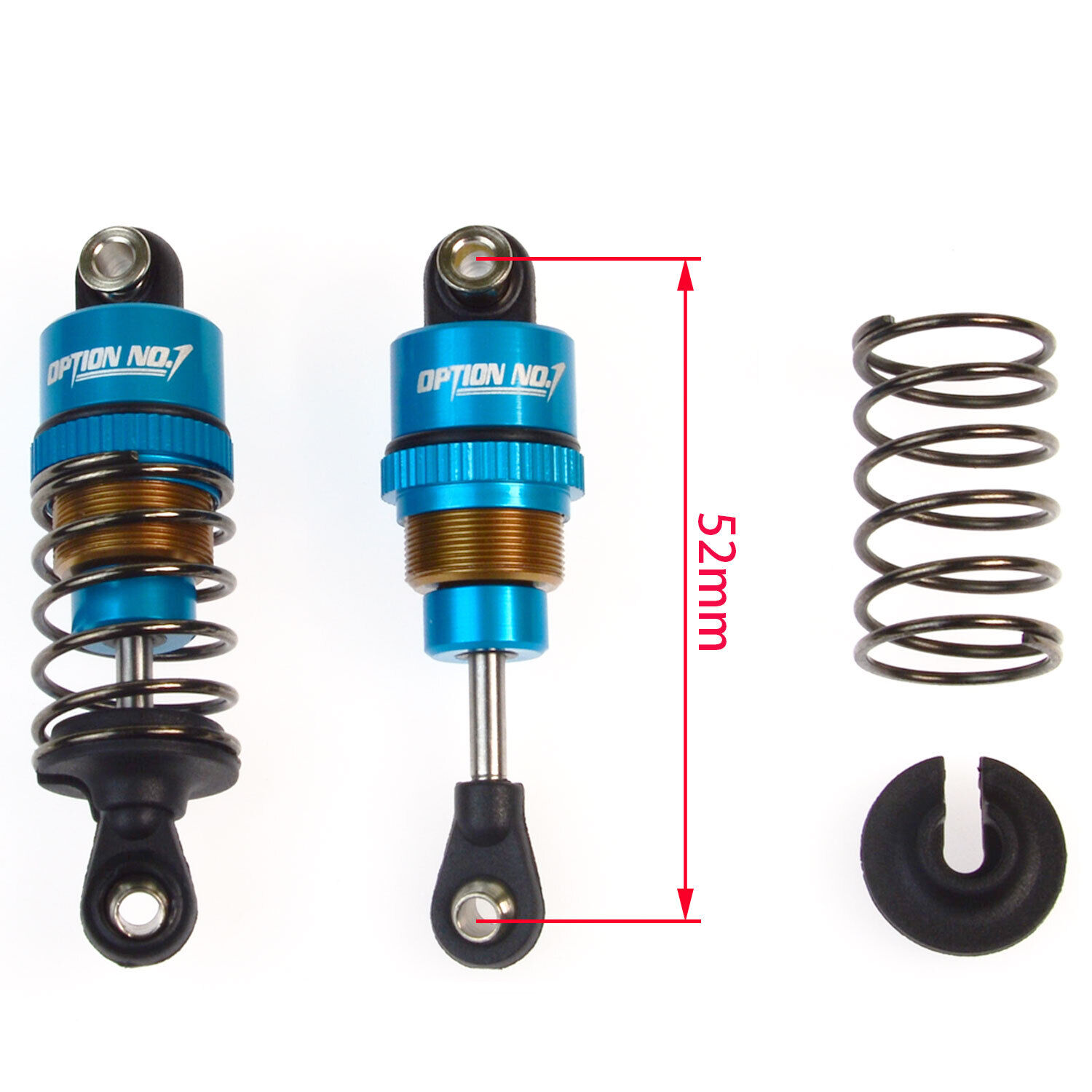 Amortiguadores de Aluminio con - Tamiya Model Rc Car reseña y precio